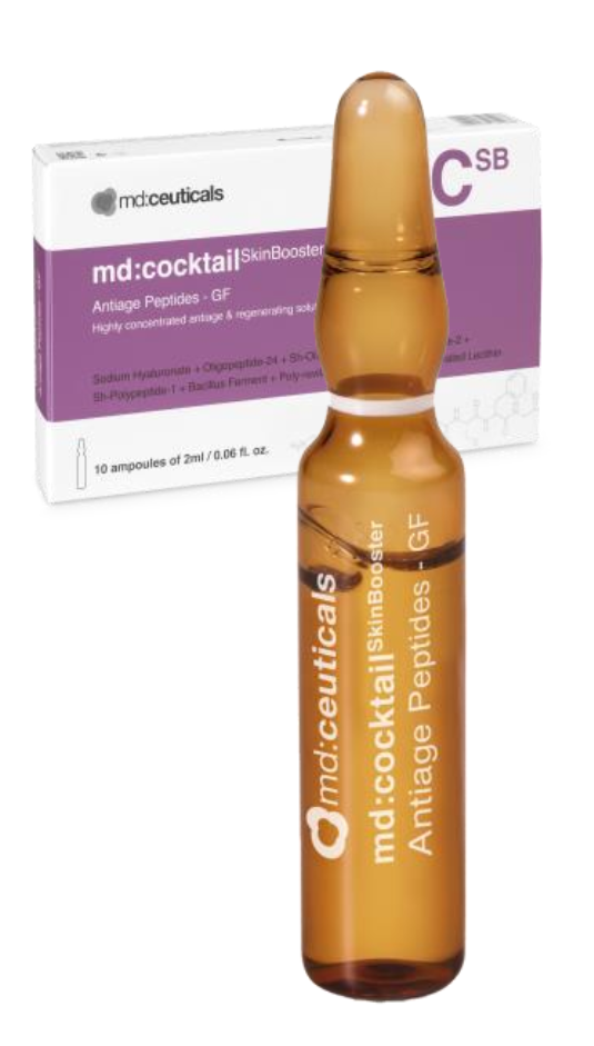 复合胜肽再生因子原液md:cocktail SkinBooster Antiage Peptides-GF（2ml）